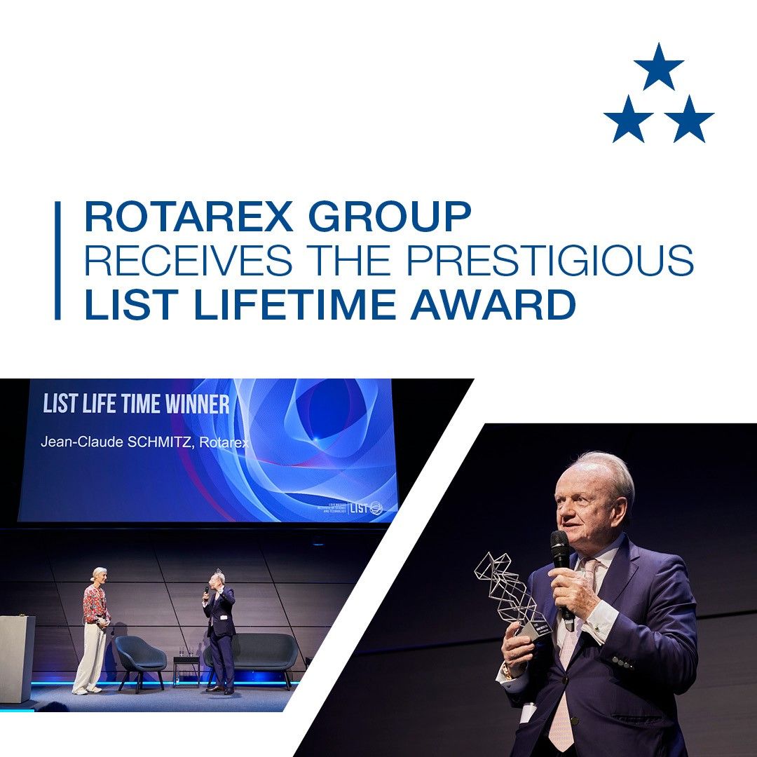 Rotarex Group receives the prestigious LIST Lifetime Award!